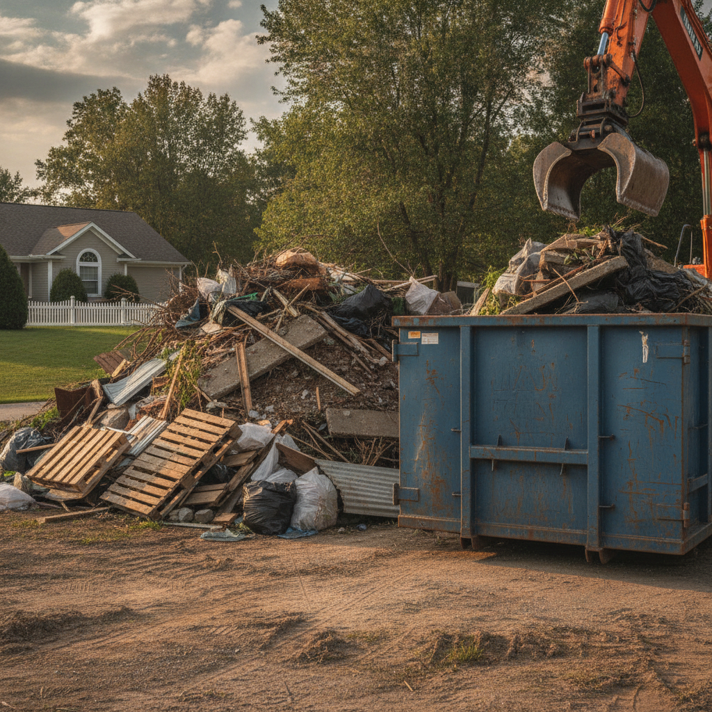 Debris Removal - No Face and No Text